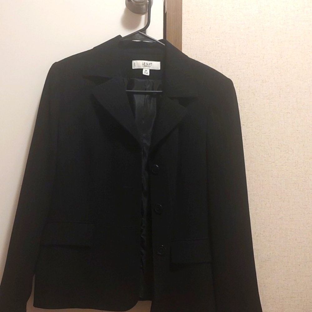 Le‎ Suit•Pin Stripe Jacket•Sz 10 Petite